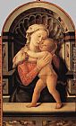 Fra Filippo Lippi Wall Art - Madonna and Child